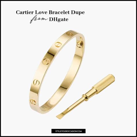 cartier love bracelet dupe with screwdriver|cartier love bracelet inside engraving.